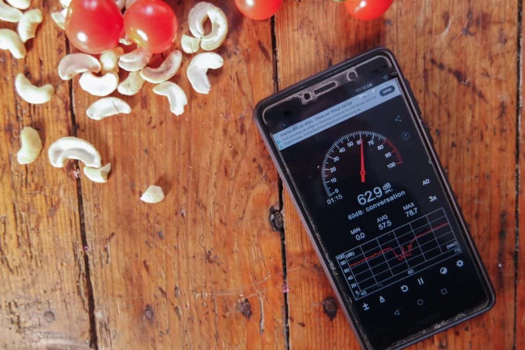 Bosch SilentMixx Pro - Lautstärkemessung