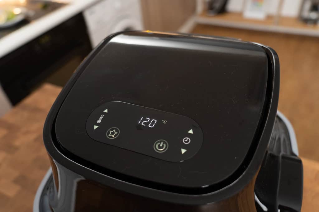 Digitales Display der CASO Design AF 400