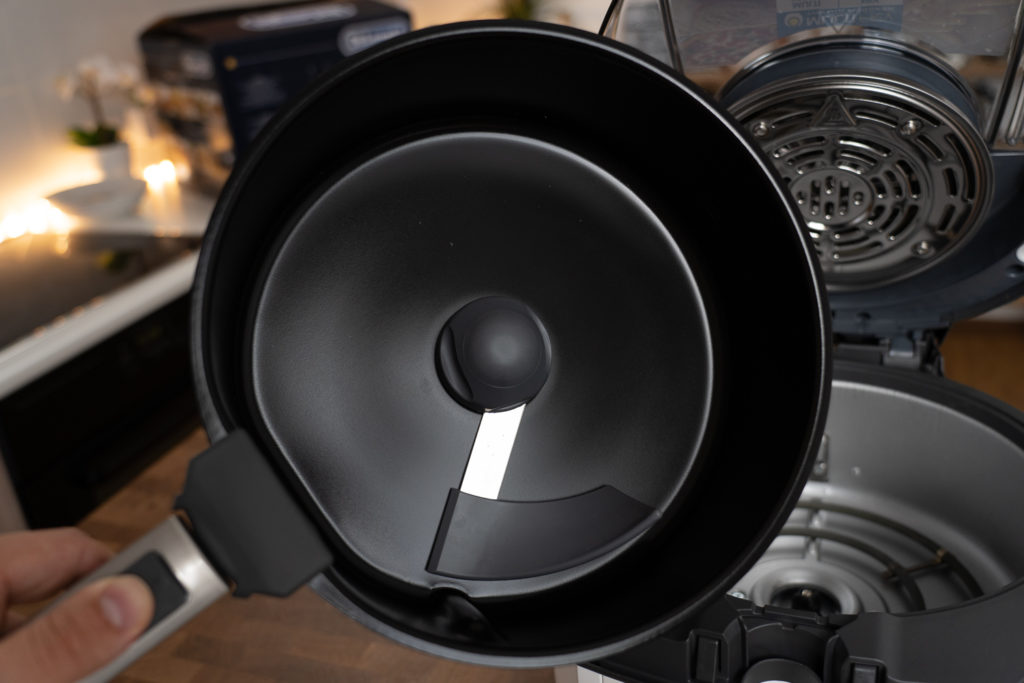 DeLonghi MultiFry Extra Chef Grillkorb mit Rührarm
