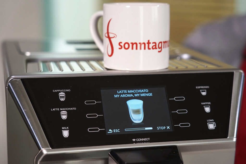DeLonghi Primadonna Class - Nahansicht des Displays