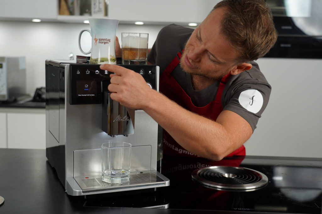 Melitta CI Touch - Auswahltasten für verschiedene Getränke