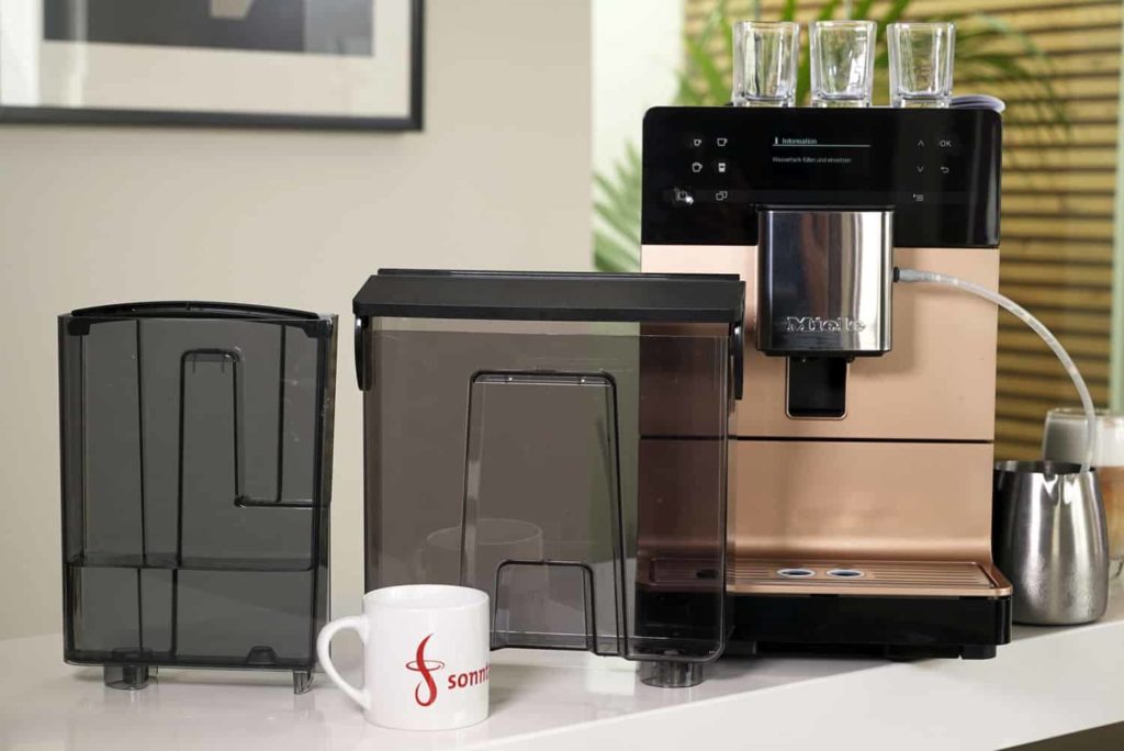 Miele CM 5500 - entfernbare Elemente, z.B. Wassertank