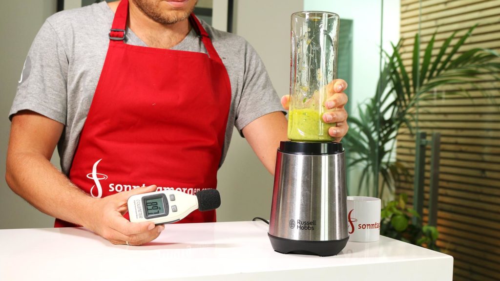 Russel Hobbs Mix&Go Lautstaerke messen